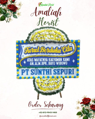 Papan Bunga Duka di Maitara Selatan